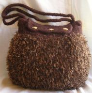 Brown Bubble Bag